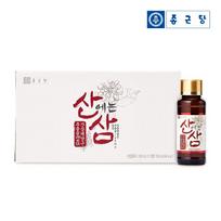 Chong Kun Dang kalnų ženšenis 100 ml x 10 butelių 1 dėžutė laukinio ženšenio išaugintos šaknies ekstrakto raudonojo ženšenio energijos papildymas, korėjietiškas sveikas maistas
