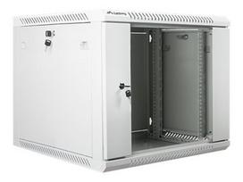 Komutacinė spinta pakabinama LANBERG WF01-6609-10S rack 19 demounted flat pack 9U/600x600mm gray