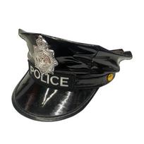Policijos pareigūno kepurė, kostiumas, uniforma, moteriška, vaikiniška kepurė policijai juoda