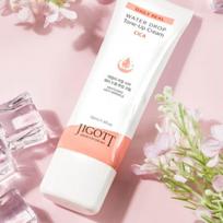 Jigott Kasdienis tikrasis Cica vandens lašelių tonuojantis kremas, Kbeauty, Korėjos kosmetika, mėginėlis