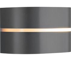 Nordlux - Lauko sieninis šviestuvas SIBELIS 1xE27/10W/230V IP44 antracitas