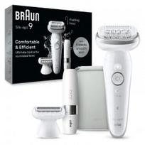 Epiliatorius BRAUN SES9-341 Silk epil 9 + FS1000 Mini Skustuvas Face SES9341