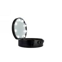 OSOM Professional Lighted MakeUp Case OSOMPLC077BL lagaminas makiažo priemonėms, su lemputėmis, juodos spalvos