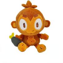 Bloons Beždžionės Pliušas Bloons Beždžionių Miestas Mielas Animacinis Beždžionė, Strėlininko Beždžionės Pliušinis Lėlė, Beždžionių Karalius Minkšta Lėlė Bloons TD Vaikams Vaikų Dovana Gimtadienis 20*17cm oranžinė