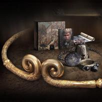 Black Myth Wukong Mythical Ornament Game Periferija Rankų darbo karoliai žiedas ženklelis Auksinis lankas Sun Wukong kolekcija Set of 4