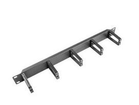 LANBERG AK-1202-B cable management panel type B 19 1U black