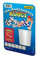 ADAMIGO kauliukų žaidimas - lizdinė plokštelė 03136