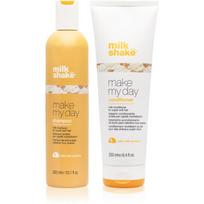milk_shake® Make My Day rinkinys su baltymais visų tipų plaukams 2 vnt.