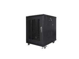 LANBERG free standing rack 19inch cabinet 15U 600x800 mesh door flat pack black