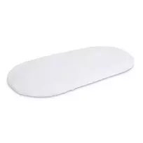 Sensillo neperšlampanti vežimėlio paklodė su guma 75x35 cm. Balta