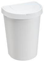 Šiukšliadėžė Seattle Swing 25L, Balta