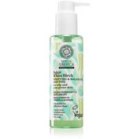 Natura Siberica Polar White Birch gelinis valomasis šveitiklis riebiai ir probleminei odai 145 ml