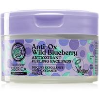 Natura Siberica Anti-Ox Wild Blueberry eksfoliaciniai vatos diskeliai 20 vnt.