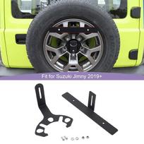 JAV taisyklės Atsarginės padangos valstybinio numerio ženklo laikiklio laikiklio tvirtinimo tinka Jeep Wrangler TJ JK JL Suzuki Jimny Ford Bronco išorės priedams