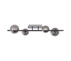 Wofi 7014-405W - LED Ant pagrindo montuojamas sietynas VILLA 4xG9/3W/230V juoda