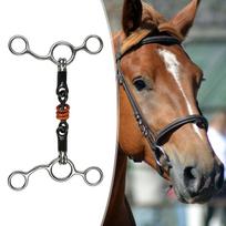 Horse Bit Mouth Snaffle H formos Jodinėjimas per visą skruostą 145mm