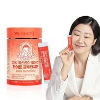 Vitamin Village Baltas glutationas, kuriame yra 1 milijardas pieno rūgšties bakterijų, 30 pakelių, Korėjos sveikatos maistas 1Pack (30sticks)