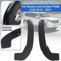 1 poros galinio rato arkos spyruoklinis sparnas, apsaugas nuo purvo, skirtas Toyota Land Cruiser Prado J150 150 2010 m. automobiliui juoda