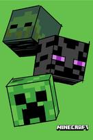 Jerry Fabrics vaikiškas pledas Minecraft Mobs, 100x150 cm