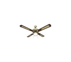 Lubinis ventiliatorius 1xE27/70W/230V diametras 132 cm ruda/auksas