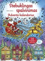 Stebuklingas spalvinimas. Advento kalendorius
