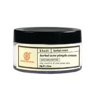 Natūralus kremas nuo spuogų ir inkštirų su taukmedžio sviestu (50 g), Žolelių kremas nuo spuogų taukmedžio sviestas, Khadi Natural 14.25