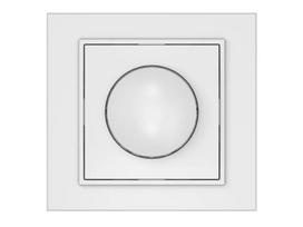 Apšvietimo reguliatorius LED lempoms QR1000, 1-100W/ be rėmelio, baltos matinės sp.
