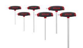 T formos raktų rinkinys ComfortGrip WIHA, 6 vnt
