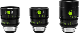 NiSi Cine Lens Set Athena Prime Add-On (3 Lenses) PL-Mount