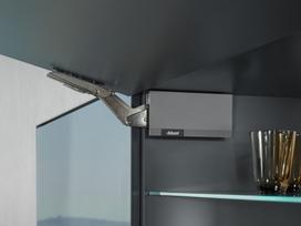 BLUM Aventos HK TOP pakėlimo mechanizmas su švelnaus uždarymo funkcija pilkas 4 lygis, 3200-9000