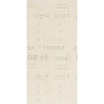Šlifavimo tinklelis BOSCH Expert M480 vibraciniams šlifuokliams, 93x186mm, G220, 10vnt.