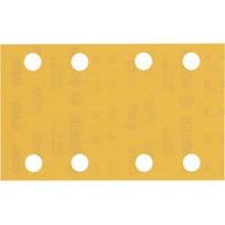 Šlifavimo popierius BOSCH Expert C470, vibraciniams šlifuokliams, 8 skylių, 80x133mm, G40, 10vnt.
