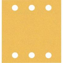 Šlifavimo popierius BOSCH Expert C470, vibraciniams šlifuokliams, 6 skylių, 115x107mm, G120, 10vnt.