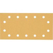 Šlifavimo popierius BOSCH Expert C470, vibraciniams šlifuokliams, 14 skylių, 115x230mm, G80, 50vnt.