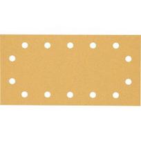 Šlifavimo popierius BOSCH Expert C470, vibraciniams šlifuokliams, 14 skylių, 115x230mm, G80, 10vnt.