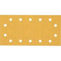 Šlifavimo popierius BOSCH Expert C470, vibraciniams šlifuokliams, 14 skylių, 115x230mm, G240, 10vnt.