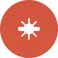 Šlifavimo diskas BOSCH Expert R782 Prisma Ceramic X-LOCK Fibre Disc, 115mm, 22,23mm, G60.