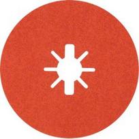 Šlifavimo diskas BOSCH Expert R782 Prisma Ceramic X-LOCK Fibre Disc, 125mm, 22,23mm, G60, 5vnt.