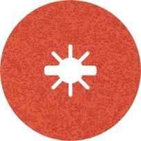Šlifavimo diskas BOSCH Expert R782 Prisma Ceramic X-LOCK Fibre Disc, 125mm, 22,23mm, G 36, 5vnt.