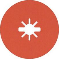 Šlifavimo diskas BOSCH Expert R782 Prisma Ceramic X-LOCK Fibre Disc, 115mm, 22,23mm, G60, 5vnt.