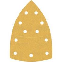 Šlifavimo popierius BOSCH Expert C470, daugiafunkciams šlifuokliams, 11 skylių, 102x62mm, 93mm, G180, 10vnt.