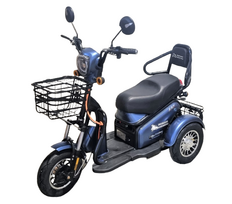 Elektrinis triratis mopedas-motoroleris LIDIA J3 1000W 20AH Li-ion