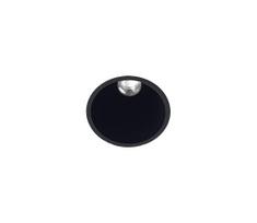LED2-LED vonios šviestuvas ZERO LED/10W/230V 3000K CRI 95 IP43 juoda d.10,9cm