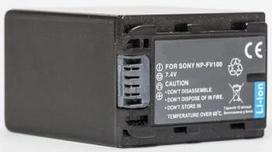 Pakaitinė baterija Sony NP-FV100, 3900 mAh