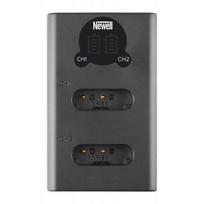 Dviejų kanalų įkroviklio rinkinys ir dvi NP-BX1 baterijos Newell DL-USB-C, skirtos Sony