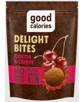 Datulių užkandis GOOD CALORIES, su vyšniomis ir kakava, 58 g