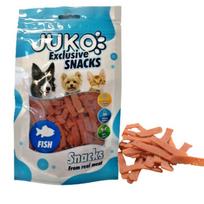 Juko skanėstas lašišos juostelės 70g, Svoris 70 g