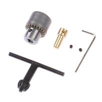 1 rinkinio mini gręžimo griebtuvas Micro 0,3–4 mm kūginis gręžimo griebtuvas ir veržliaraktis