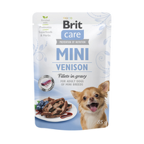 Brit Care Mini konservai su elnienos filė mažų veislių šunims, 24 x 85 g