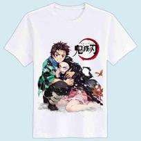 Demon Slayer T Shirt Unisex Kawaii Cartoon T-shirt Kimetsu No Yaiba Japanese Anime Demon Blade Graphic Tees Unisex Top Tshirt Unisex 2XL
